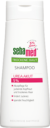 Urea Akut 5 % šampon za suho vlasište koje svrbi sebamed