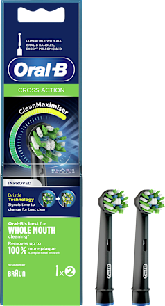 Накрайници Cross Action за електрическа четка за зъби Oral-B