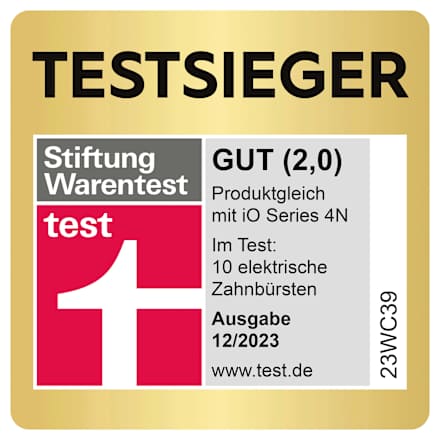 Elektrische Zahnbürste iO Series 4 Matt Black Oral-B