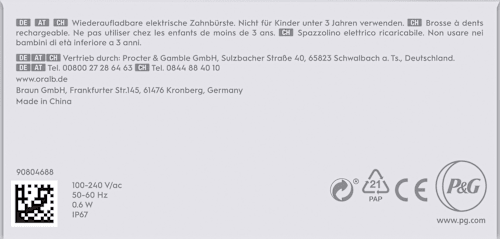 Schallzahnbürste Pulsonic Slim Luxe 4000 Oral-B