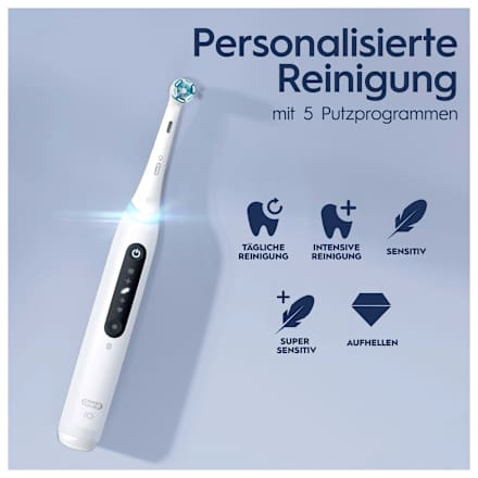 Elektrische Zahnbürste iO Series 5 Quite White Oral-B