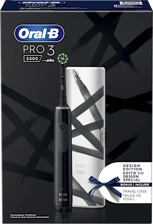 Електрическа четка за зъби Pro 3 3500 с калъф Oral-B