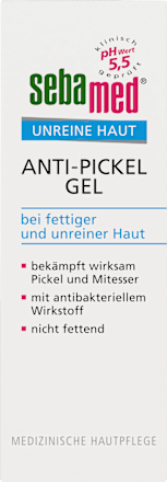 Anti Pickel Gel unreine Haut sebamed