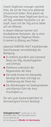 Gesichtswasser unreine Haut  sebamed