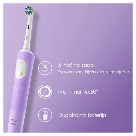 Vitality Pro električna četkica za zube Lilac Oral-B