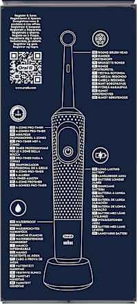 Elektrische Zahnbürste Vitality Pro Schwarz Oral-B