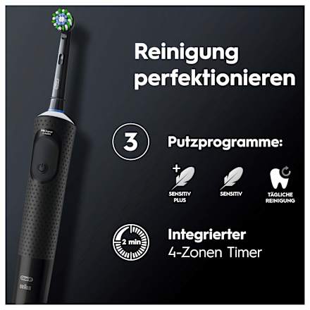 Elektrische Zahnbürste Vitality Pro Schwarz Oral-B