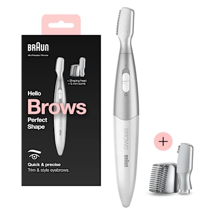 Gesichtshaarentferner Hello Brows Braun