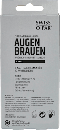 Augenbrauenfarbe schwarz Swiss-o-Par