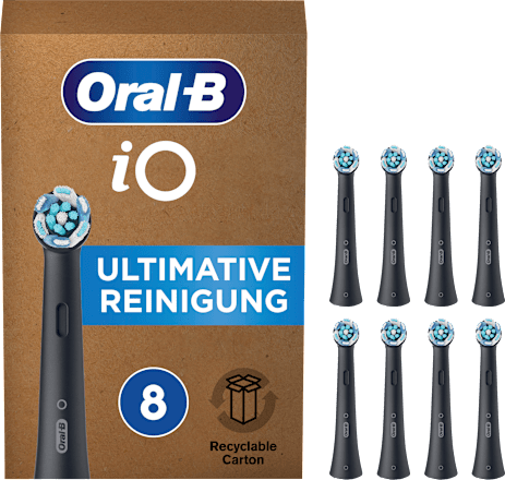 Aufsteckbürsten iO Ultimative Reinigung schwarz Oral-B
