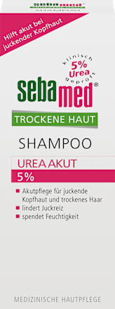 Urea Akut 5 % šampon za suho vlasište koje svrbi sebamed