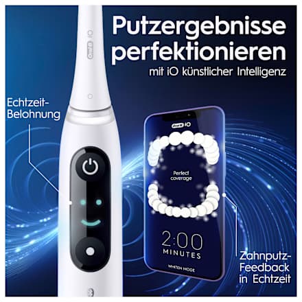 Elektrische Zahnbürste iO Series 8N White Alabaster Oral-B