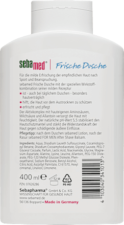 Frische Dusche sebamed