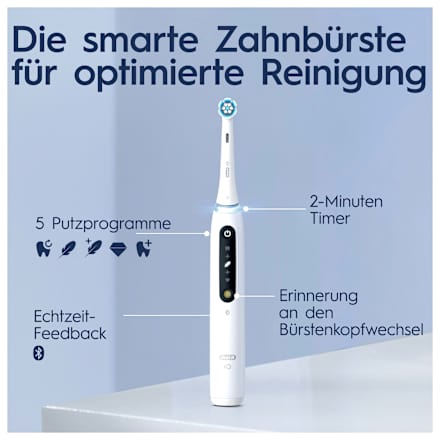 Elektrische Zahnbürste iO Series 5 Quite White Oral-B