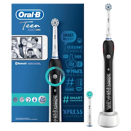 Elektrische Zahnbürste Kinder Teen Black, ab 12 Jahren Oral-B