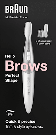 Gesichtshaarentferner Hello Brows Braun