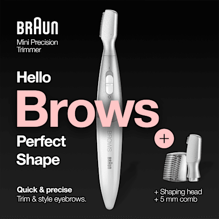 Gesichtshaarentferner Hello Brows Braun