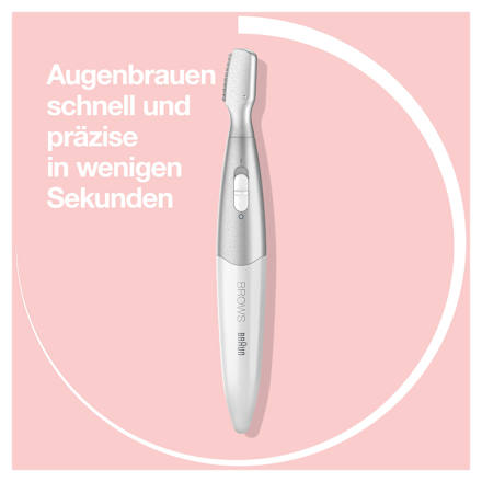 Gesichtshaarentferner Hello Brows Braun