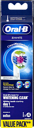 Pótfej elektromos fogkeféhez 3d white Oral-B