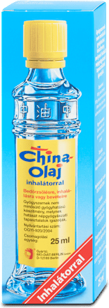Olaj inhalátorral China Oel