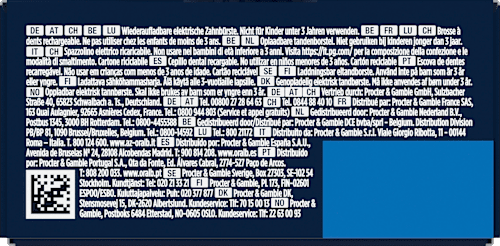 Elektrische Zahnbürste Vitality Pro Schwarz Oral-B