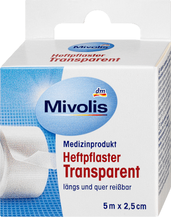 Heftpflaster Transparent Mivolis