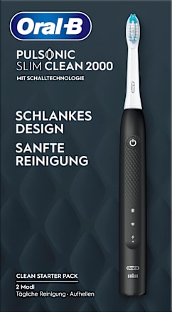 Elektrische Zahnbürste Pulsonic Slim Clean 2000 Schwarz Oral-B