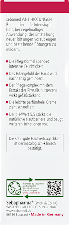 Gesichtscreme Anti Rötungen intensiv sebamed