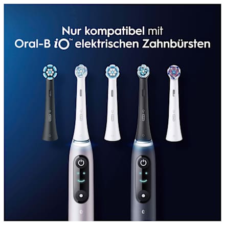 Aufsteckbürsten iO Ultimative Reinigung schwarz Oral-B