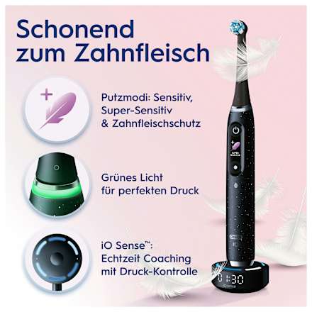 Elektrische Zahnbürste iO Series 10 Cosmic Black Oral-B