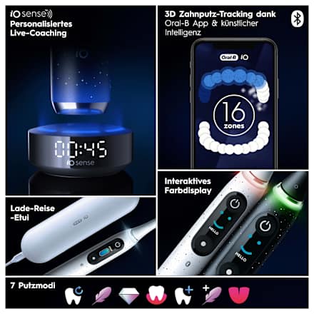 Elektrische Zahnbürste iO Series 10 Stardust White Oral-B