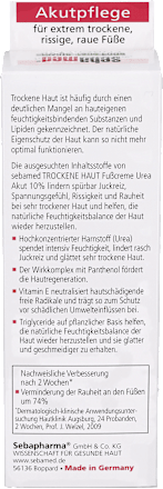 Krem do stóp do skóry suchej 10% mocznika sebamed