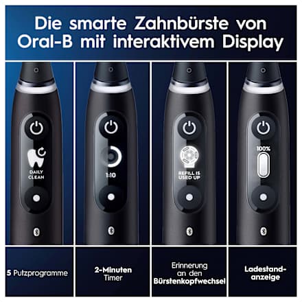 Elektrische Zahnbürste iO Series 6 Black Lava Oral-B
