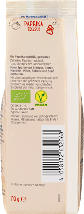 Naturland crvena slatka mlevena začinska paprika dmBio