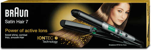Satin Hair 7 Glätteisen Braun