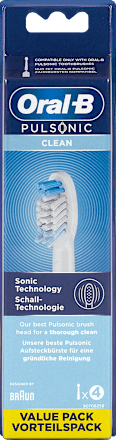 Aufsteckbürsten Pulsonic Clean Oral-B
