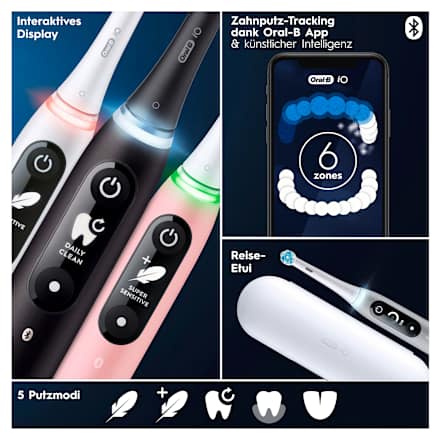 Elektrische Zahnbürste iO Series 6 Pink Sand Oral-B
