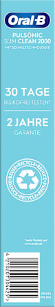 Pulsonic Slim Clean 2000 elektrische Schallzahnbürste weiß Oral-B