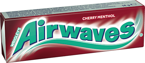 Kaugummi Cherry Menthol Airwaves