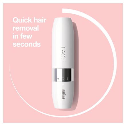 Hello Face Goodbye Hair mini epilator za lice Braun