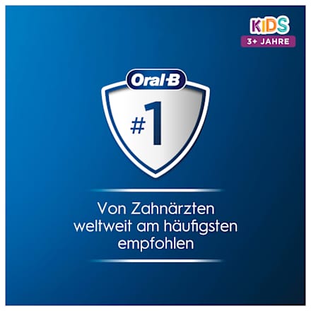 Elektrische Zahnbürste Kinder Spiderman, ab 3 Jahren Oral-B