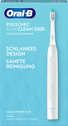 Pulsonic Slim Clean 2000 elektrische Schallzahnbürste weiß Oral-B