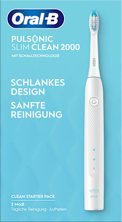 Pulsonic Slim Clean 2000 elektrische Schallzahnbürste weiß Oral-B