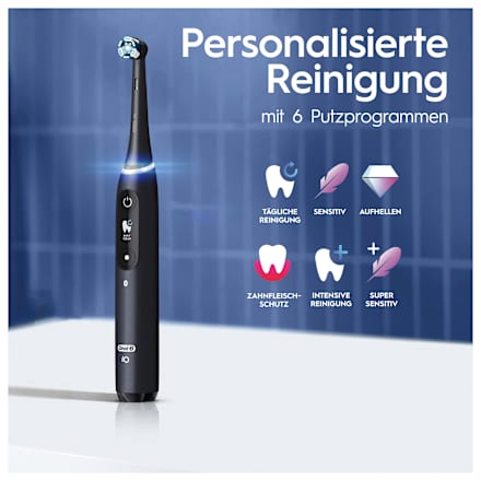 Elektrische Zahnbürste iO Series 8N Black Onyx Oral-B
