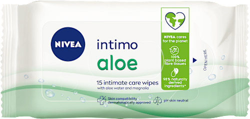 Интимни влажни кърпички Aloe Water NIVEA