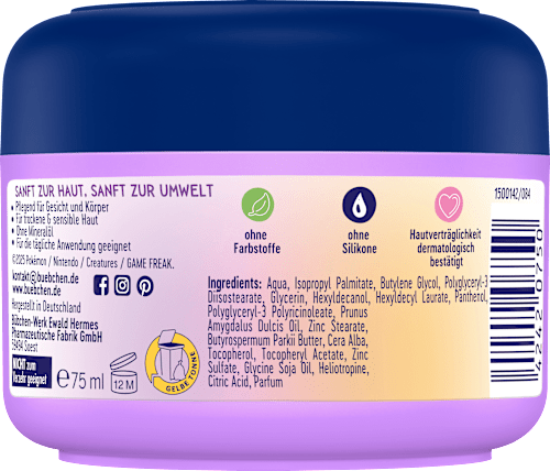 Kinder Pflegecreme Pokémon Dragoran  Bübchen