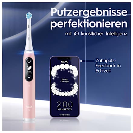 Elektrische Zahnbürste iO Series 6 Pink Sand Oral-B