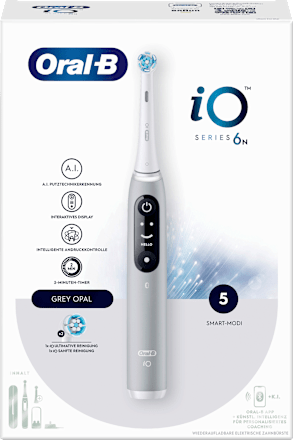 Elektrische Zahnbürste iO Series 6 Grey Opal Oral-B