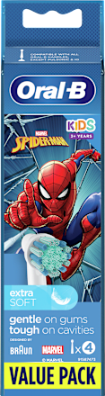 Накарайници за четка за зъби Spiderman Oral-B