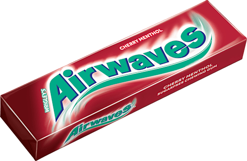 Airwaves žvakaća guma - cherry menthol Airwaves